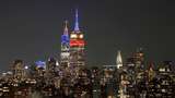 Gedung Empire State Rayakan Kemenangan Timnas AS di Piala Dunia