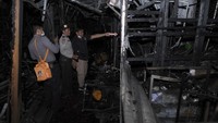 Kebakaran yang terjadi pada pukul 20.30 WITA di pasar tersebut menghanguskan sebanyak 56 kios pedagang.