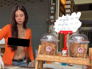 Aksi Penjual Makanan Keren di Thailand yang Curi Perhatian Orang
