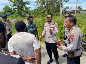 Bentrok Antarsuku di Nabire Papua Tengah, 1 Orang Terkena Anak Panah