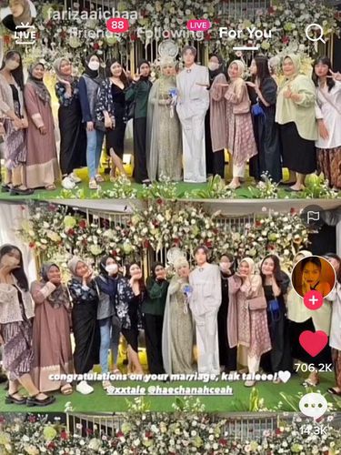 Beredar viral video ada salah satu member NCT di acara pernikahan di Jakarta Timur, reaksi suami jadi sorotan warganet di media sosial.