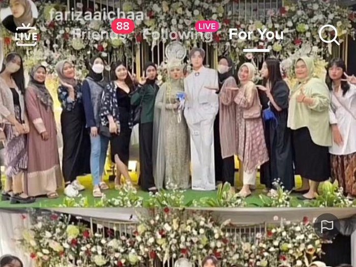 Beredar viral video ada salah satu member NCT di acara pernikahan di Jakarta Timur, reaksi suami jadi sorotan warganet di media sosial.