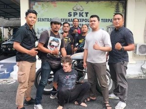 Terungkap Bule Curi Motor Custom di Canggu Ternyata WN Inggris