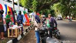 Dijual Mahal, Bendera Negara Piala Dunia Laris Manis di Ternate