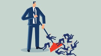 Robinhood, perusahaan fintech, memangkas jumlah karyawanya sebesar 1.100 pekerja. Foto: Infografis detikcom/Fuad Hasim