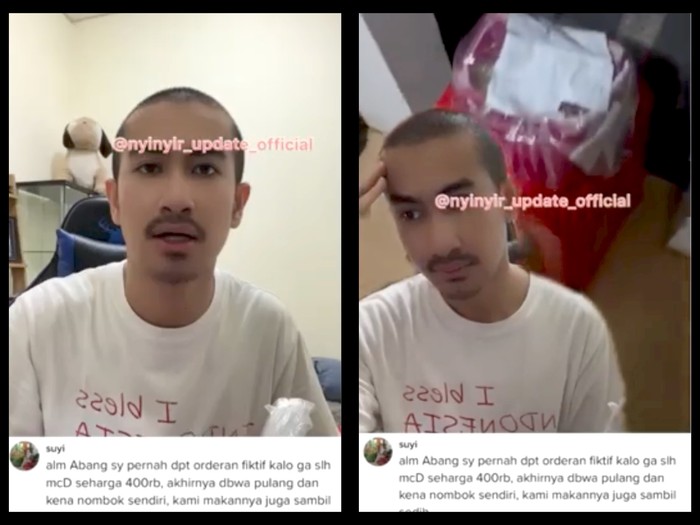 Jadi Sasaran Order Makanan Fiktif, Pria Ini Mohon Pelaku Sadar
