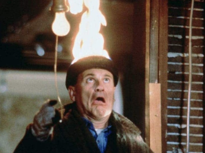 Joe Pesci di Home Alone 2.