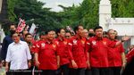 Momen Mesra Jokowi, Prabowo dan Budi Gunawan saat Peresmian AMN