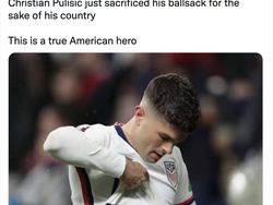 Meme Kocak Pulisic Pahlawan Amerika Saat Libas Iran