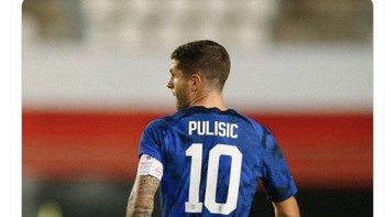 Pulisic layak mendapat Ballon dOr, tulis akun ini. Foto: Twitter