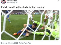 Meme Kocak Pulisic Pahlawan Amerika Saat Libas Iran