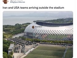 Meme Kocak Amerika vs Iran, Penonton Bawa Rudal