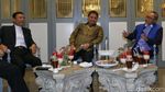 Momen Trio Ketum KIB Dinner di Menteng