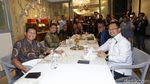 Momen Trio Ketum KIB Dinner di Menteng
