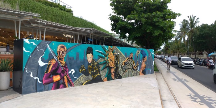 Mural Black Panther Menyebar dari Jakarta hingga Medan