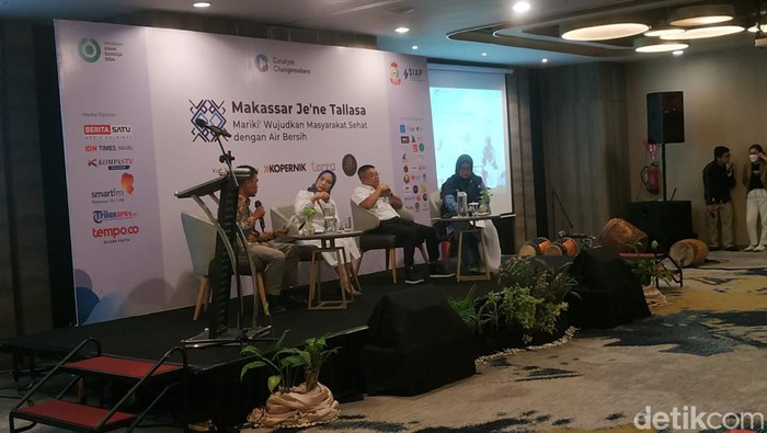 Peluncuran Makassar Jene Tallasa di Hotel Mercure Jalan AP Pettarani, Makassar.