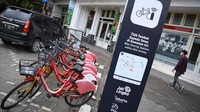 Dinas Perhubungan DKI Jakarta akan menarik 218 unit sepeda sewa di 67 titik tambat di ibu kota secara bertahap.