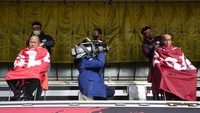 Ribuan pengemudi truk yang berserikat memulai pemogokan besar kedua mereka untuk menuntut upah yang lebih layak dan kondisi kerja yang lebih baik. Mereka mendesak agar tuntutan tersebut bisa dipenuhi oleh pemerintah dalam waktu kurang dari enam bulan.AP/Ahn Young-joon