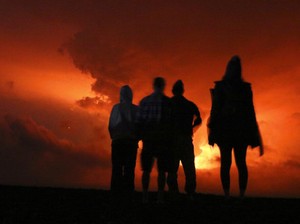 Langit Hawaii Merah Membara Akibat Letusan Gunung Api Terbesar Dunia