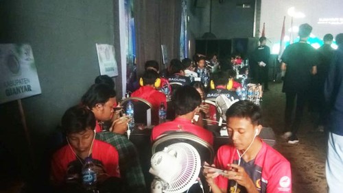 Suasana salah satu pertandingan E-Sport di Bali pada beberapa waktu lalu. (IST)
