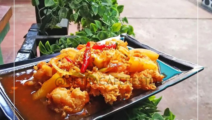 Udang saus asam manis