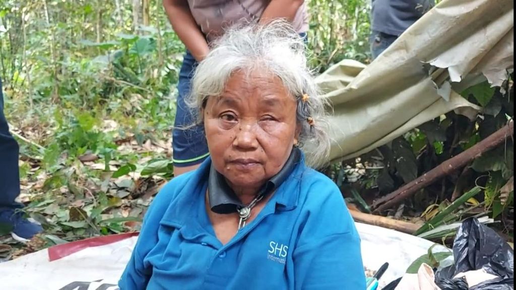 Miris! Ibu Ini Dipasung Keluarga di Tengah Hutan Kabupaten Serang