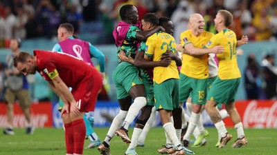 Australia Lolos 16 Besar Usai Kalahkan Denmark 1-0