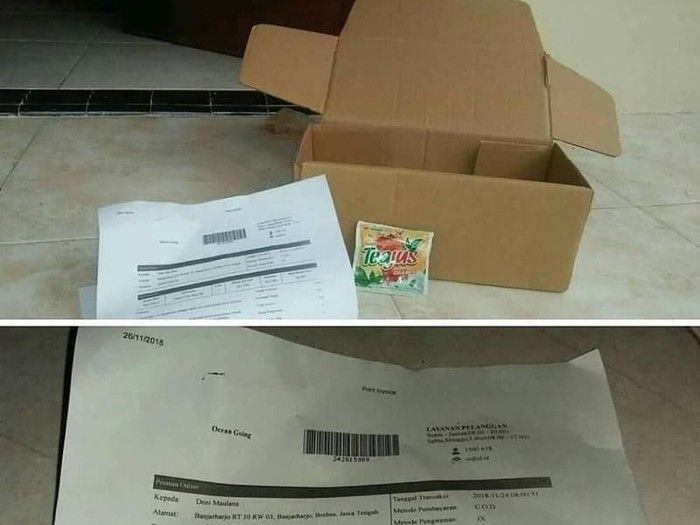 5 Belanja Makanan via Online yang Bikin Ngakak Sampai Jengkel Sendiri