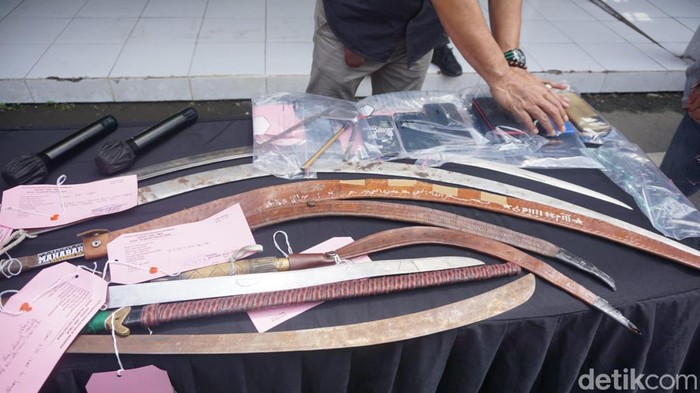 7 anggota gangster gukgukguk diamankan