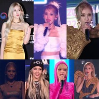 Jeon Somi viral jadi perbincangan netizen Korea karena berganti-ganti kostum nyentrik di hari pertama MAMA 2022 sebagai MC. Penyanyi blasteran Korea-Kanada itu dinilai telah menyulap acara penghargaan musik Korea jadi acara penghargaan global karena kefasihannya dalam berbahasa Inggris. Foto: dok. Twitter @hourlysomi