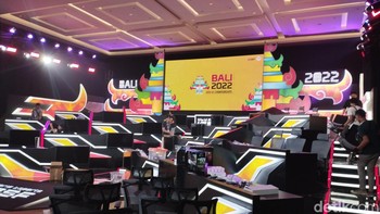 Indonesia sendiri diketahui mengincar gelar juara umum di IESF Bali 14th World Esports Championships. Foto: (Nuranda Indrajaya/detikBali).