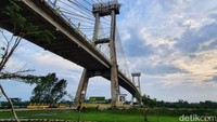 Khusus Tour de Siak, lift setinggi 73 meter itu dibuka untuk peserta dan tamu yang datang.