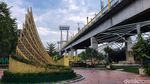 Jembatan Kebanggaan Riau Ini Jadi Spot Wisata Baru di Siak