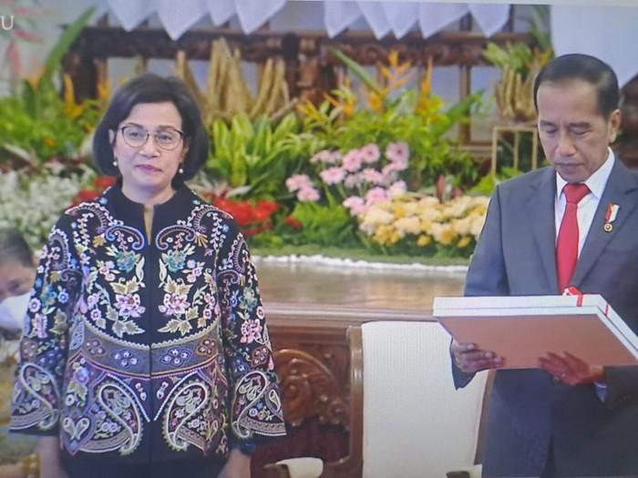 Jokowi Serahkan DIPA