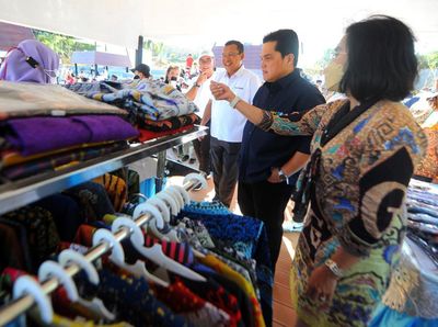 Momen Erick Thohir Tinjau Perkembangan Bakauheni Harbour City