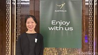 Valeska, MLA Regional Manager South-East Asia menjelaskan komitmen Australia dalam menghasilkan produk daging berkualitas. 