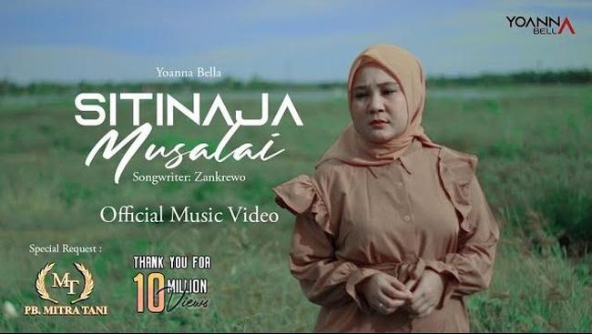 Chord Zakia Chordtela Lirik Lagu Bugis Sitinaja Musalai, Beserta Chord dan Terjemahannya
