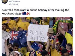 Australia Lolos 16 Besar Piala Dunia Guncang Linimasa