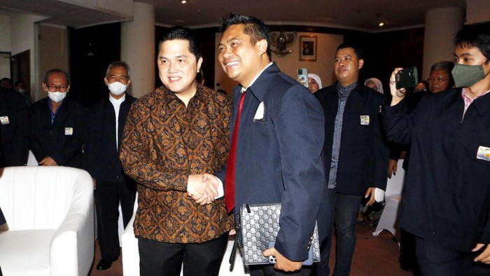 Menteri BUMN Erick Thohir Hadiri Pengukuhan Pengurus MPPI