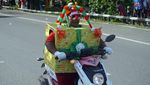 Menyambut Bulan Natal, Kota Sorong Gelar Karnaval Santa Claus