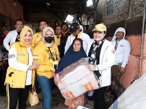Bamsoet & GERAK BS Beri Bantuan Makanan-Pakaian ke Korban Gempa Cianjur