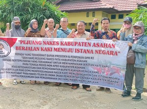 Kondisi Terkini Nakes Asahan yang Jalan Kaki Menuju Istana Negara