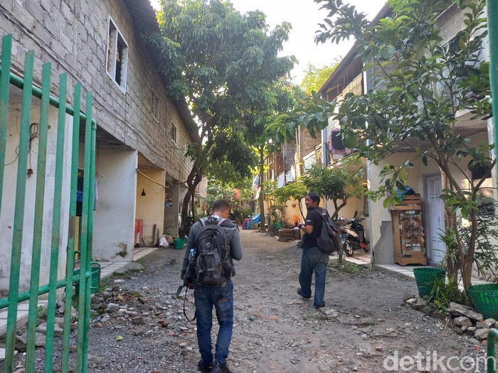 Rumah kontrakan JU (47) di Ngruki, Desa Cemani, Kecamatan Grogol, Kabupaten Sukoharjo, Kamis (1/12/2022).