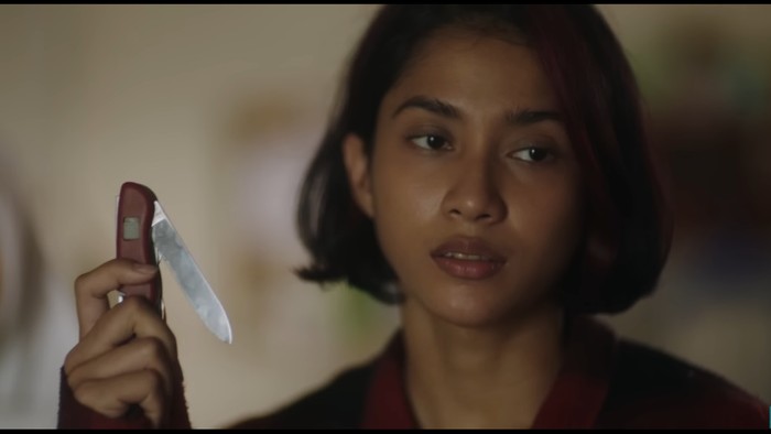 Salah satu potongan scene dalam Film Qorin