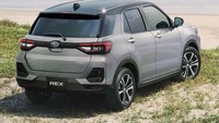Pada bagian belakang, Subaru Rex juga benar-benar terlihat mirip Daihatsu Rocky. Lagi-lagi, perbedaannya hanya terletak di bagian logo merek. Foto: Subaru Global.