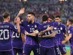 Argentina Lolos ke 16 Besar Piala Dunia Usai Kalahkan Polandia 2-0