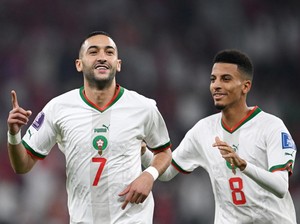 Babak Pertama Usai, Maroko Ungguli Kanada 2-1
