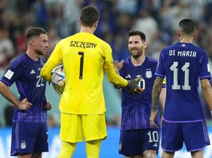 Penalti Ditepis Wojciech Szczesny, Messi Kesal Banget