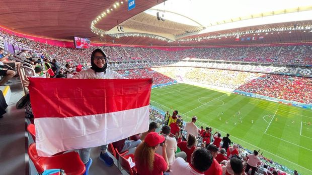 WNI di Piala Dunia Qatar. (Dok. Mita Yulian Sasmita)