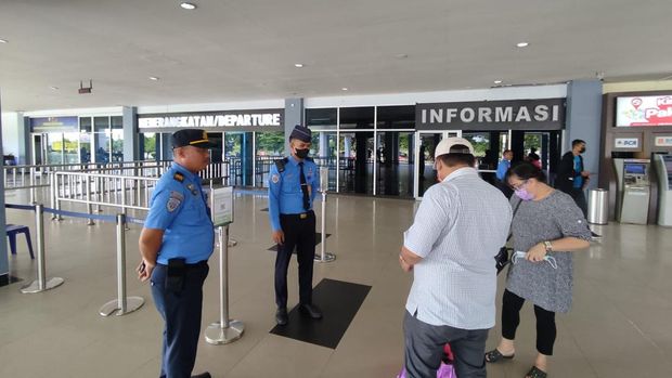 Bandara Haluoleo Kota Kendari, Sulawesi Tenggara (Sultra).